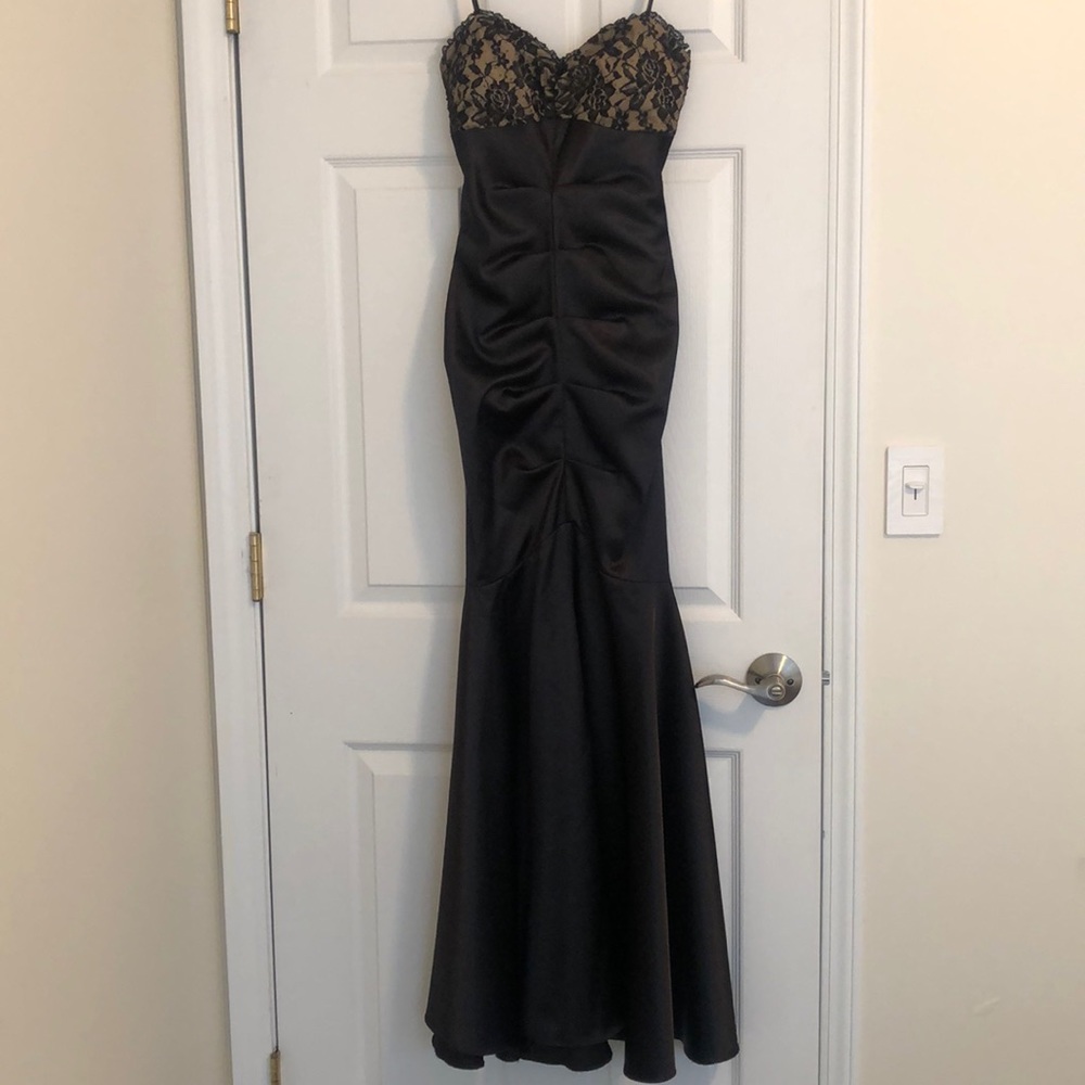 Jump Apparel by Wendye Chaitin black mermaid dress